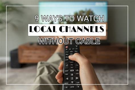How to watch local tv without cable. Things To Know About How to watch local tv without cable. 